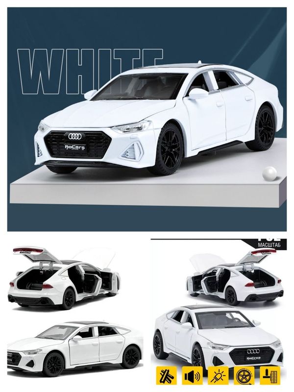 Audi rs7 o'yinchoq mashinasi 1:32 masshtabda (kolleksiya uchun ham) Audi rs7 o'yinchoq mashinasi 1:32 masshtabda (kolleksiya uchun ham)