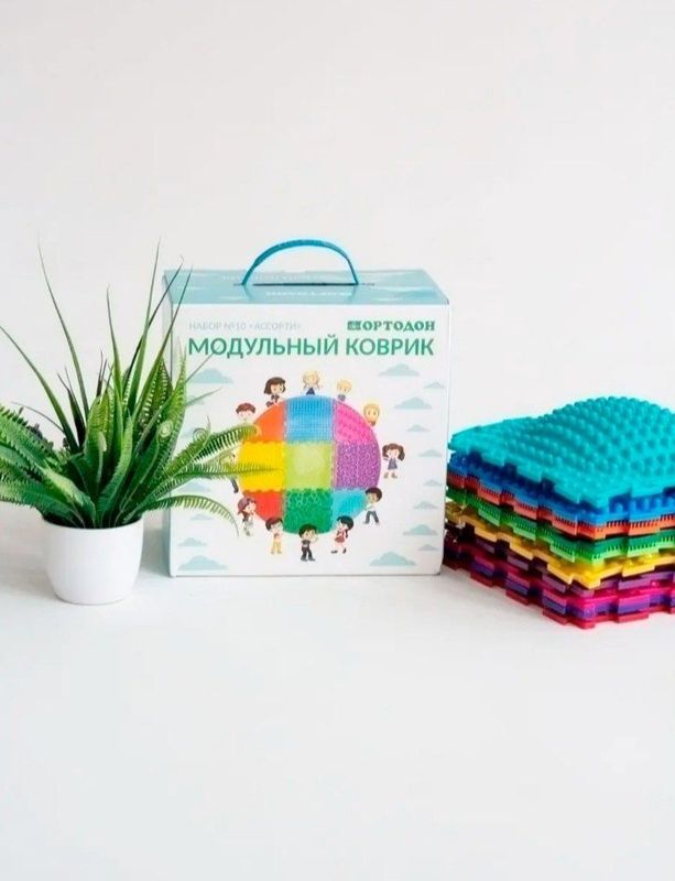 Modulli kovrik bolalarga