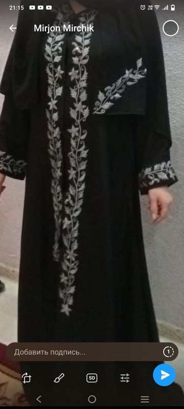 Abaya sotiladi Katardan ob kelngan yangiday kam kiyilgan Abaya sotiladi Katardan ob kelngan yangiday kam kiyilgan