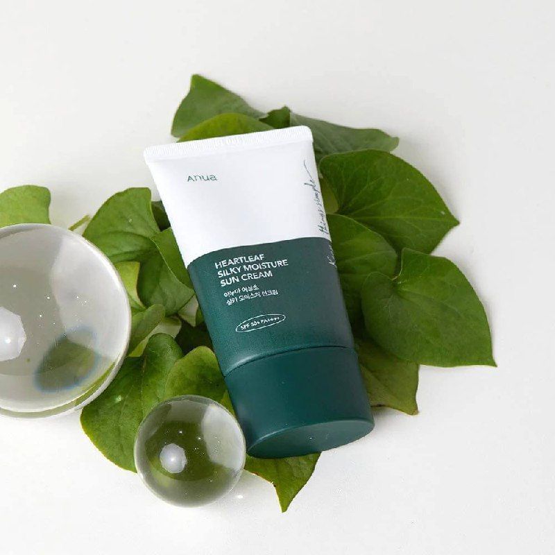 Anua Heartleaf Silky Moisture Sun Cream