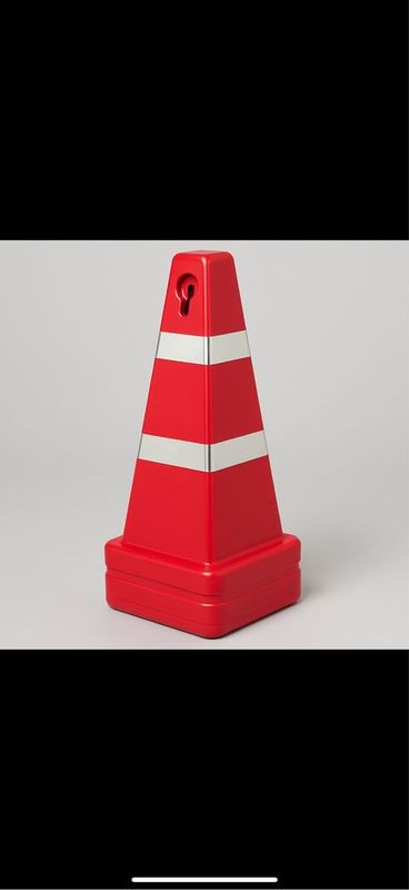 Signal konusi / yo‘l to‘sig‘i – plastmassa, og‘ir taglikli Signal konusi / yo‘l to‘sig‘i – plastmassa, og‘ir taglikli