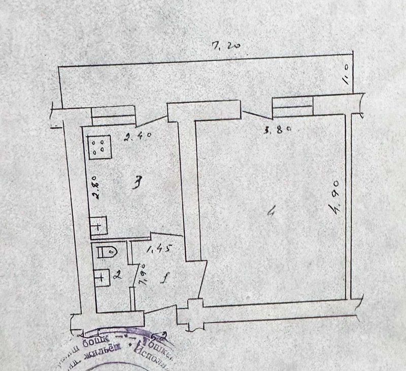 ул Абая 1/3/4 Средний ремонт 37м2, ор-р Корзинка, Ганга, кирпичный дом ул Абая 1/3/4 Средний ремонт 37м2, ор-р Корзинка, Ганга, кирпичный дом