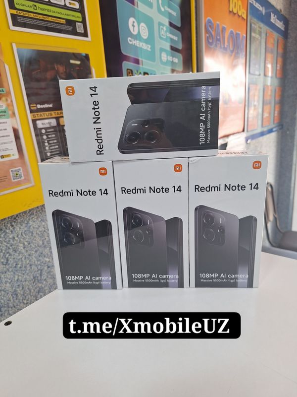 Redmi Note 14 6+2/128GB