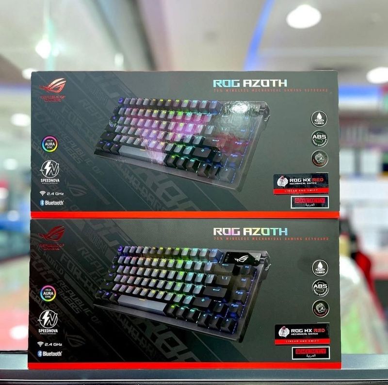 Asus Rog Azoth СКИДКА Клавиатура Механическая Беспроводная Asus Rog Azoth СКИДКА Клавиатура Механическая Беспроводная