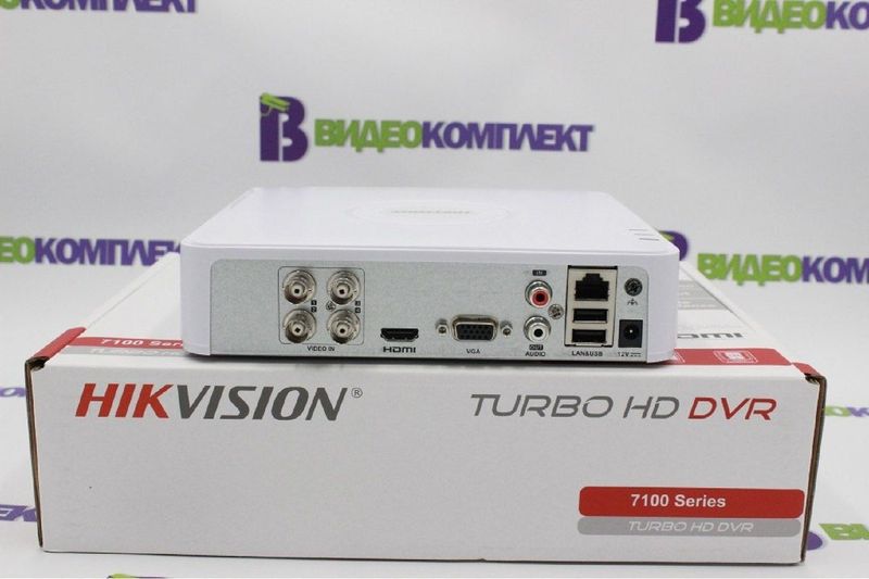 Camera. DVR 4 канал HIKVISION