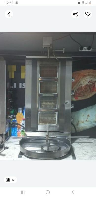 Shaurma aparat 4 talik arginal idelano