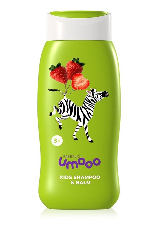 Umooo 3+ bolalar uchun shampun-balzam Umooo 3+ bolalar uchun shampun-balzam
