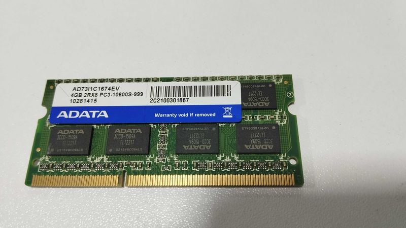 DDR3 4GB для ноутбука