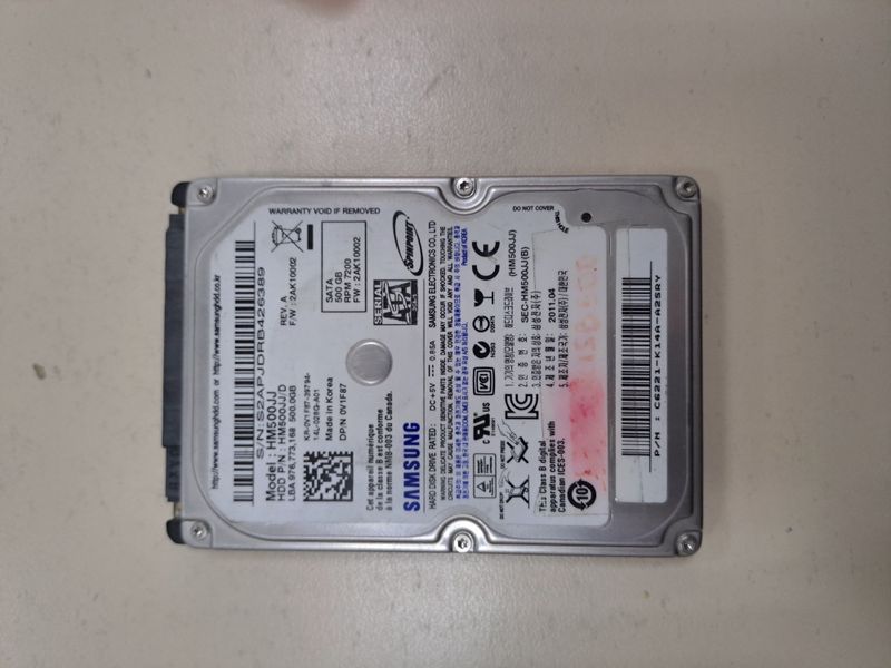 Hdd xotiralar 500, 1 Tb holati yaxshi