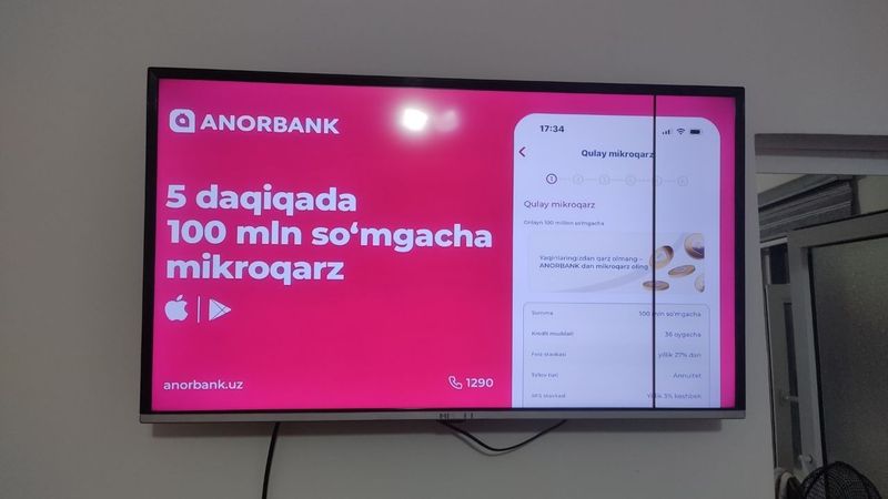 Shivaki 40 ekranida qora palasasi bor lekin tuzatsa boladi Shivaki 40 ekranida qora palasasi bor lekin tuzatsa boladi