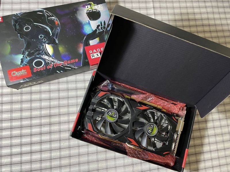 Видео карта: RADEON RX580 8GB Видео карта: RADEON RX580 8GB