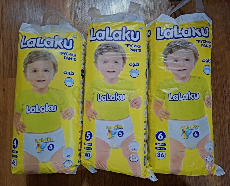 Lalaku трусики памперс подгузники большая упаковка pampers trusikli