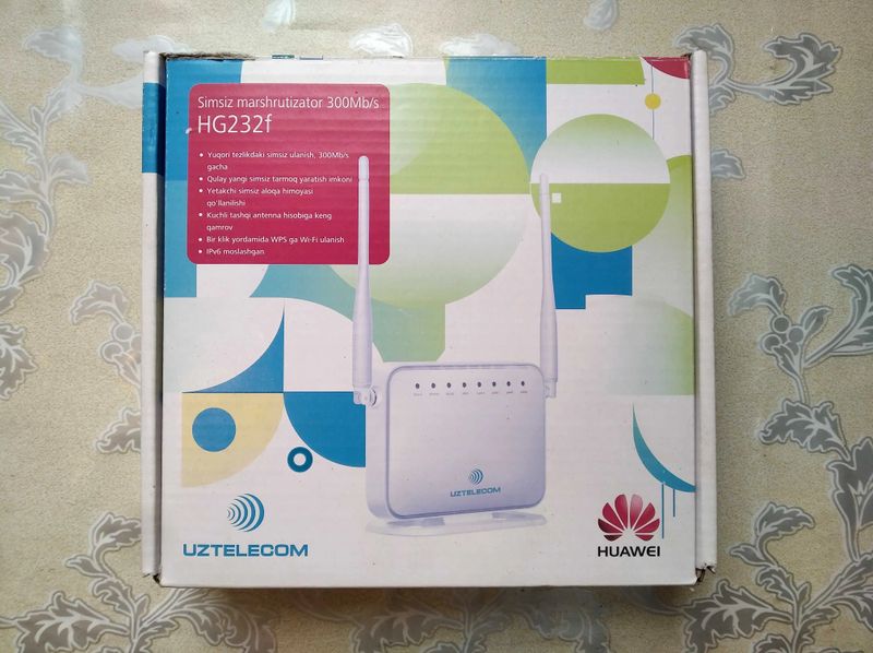 Router HUAWEI HG232f 300Mbps. Router HUAWEI HG232f 300Mbps.