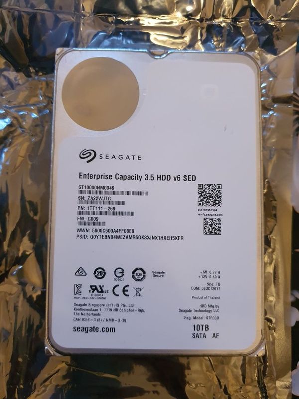 Hard 10Tb SEAGATE Sata