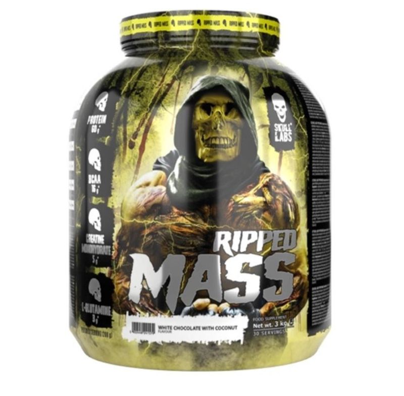 RIPPED MASS 3 кг – Гейнер от Skull Labs RIPPED MASS 3 кг – Гейнер от Skull Labs
