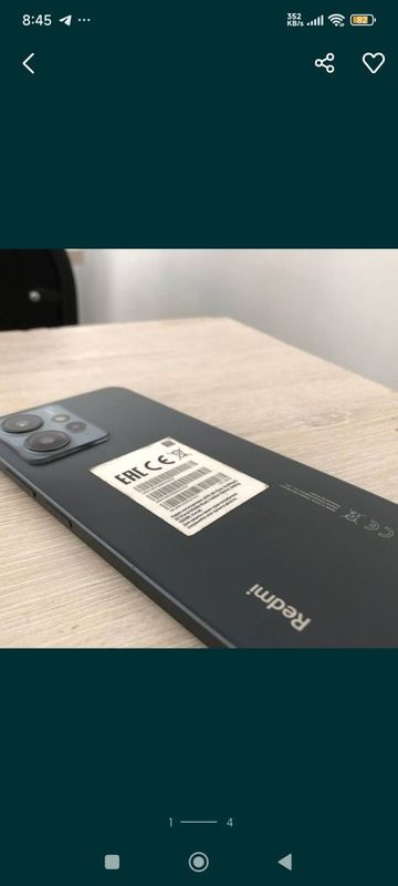 Redmi note 12 xotira 6/128 . Holati ideal