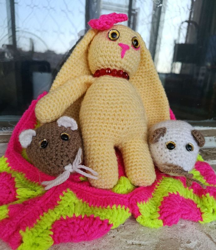 Вязанные игрушки ручной работы Вязанные игрушки ручной работы