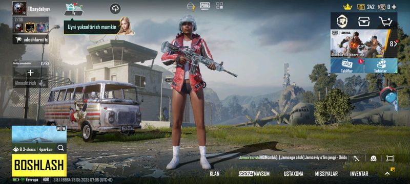 Pubg akk sotiladi narxi 200ming Pubg akk sotiladi narxi 200ming