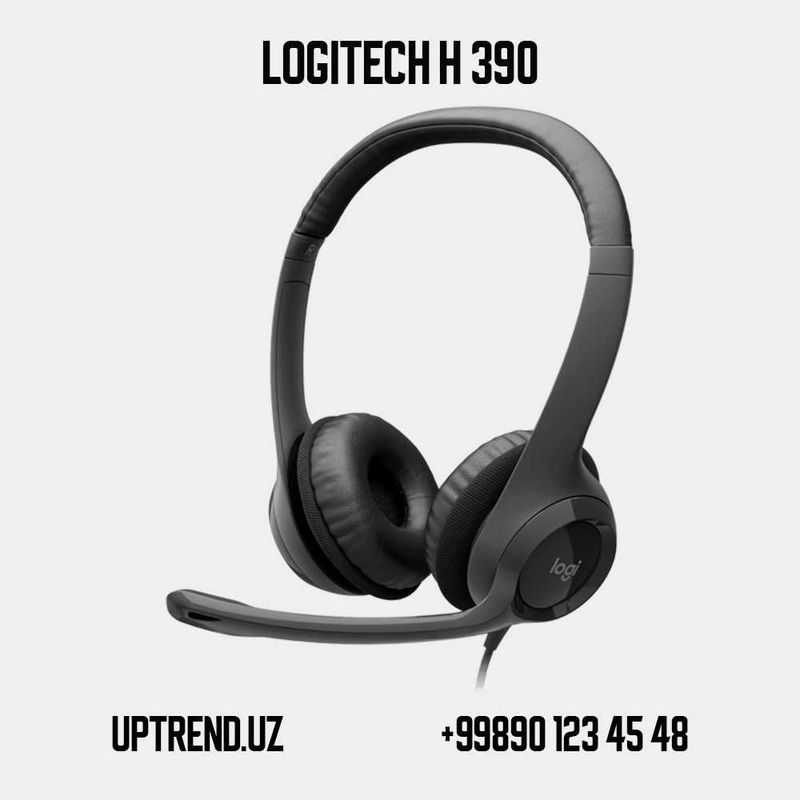 Наушники с микрофоном Logitech H150 Usb Любой способ оплаты!!