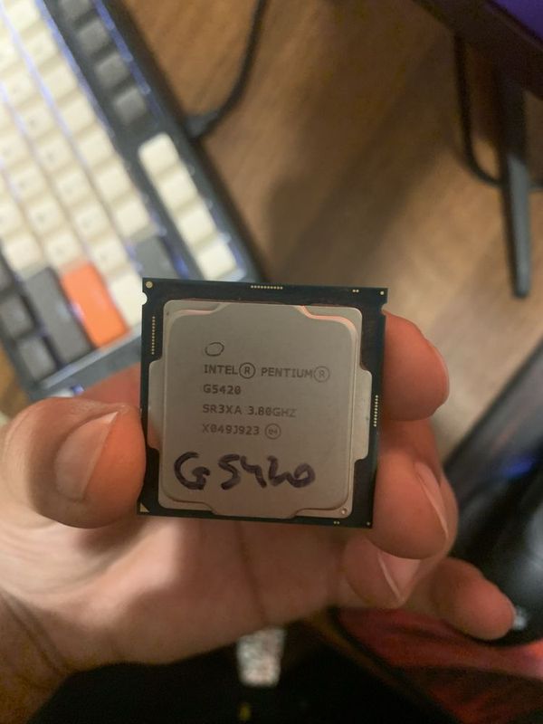 intel pentium gold G5420 8- avlod protsesori