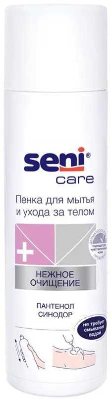 Пенка для мытья и ухода за телом SENI CARE, и ЛЕЖАЧИМИ БОЛЬНЫМИ-Польша