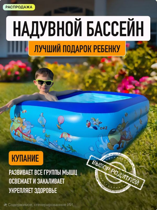 Надувной бассейн Надувной бассейн