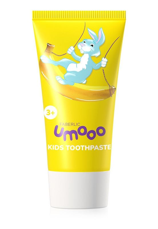 Детская зубная паста без фтора Umooo 3+ Детская зубная паста без фтора Umooo 3+