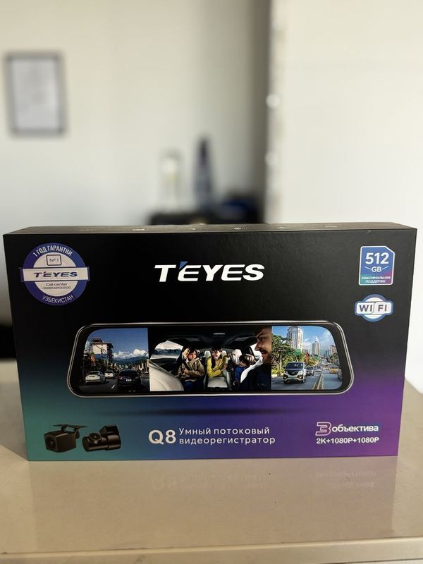 Super narxi Teyes Registrator Q8 3 в 1 wifi Original
