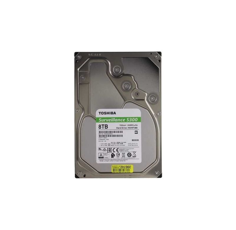 | Жесткий диск HDD 8TB Toshiba Surveillance S300 256 Mb, 7200Rpm