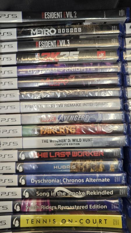 Диски новые для ps5 Диски новые для ps5