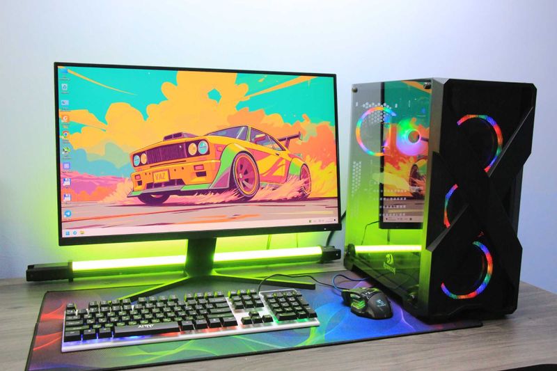 i3 10-GTX1050Ti 4GB + REDMI 27 RGB CASE