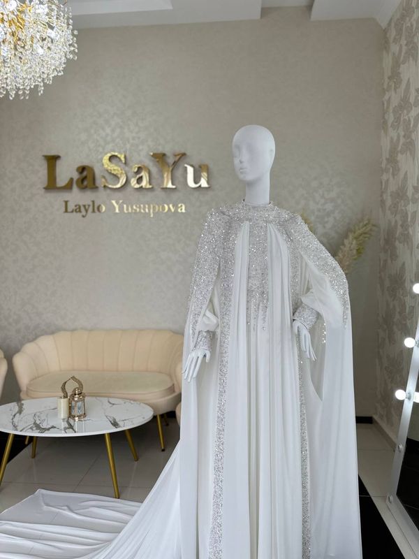 Abaya fason oq koylak