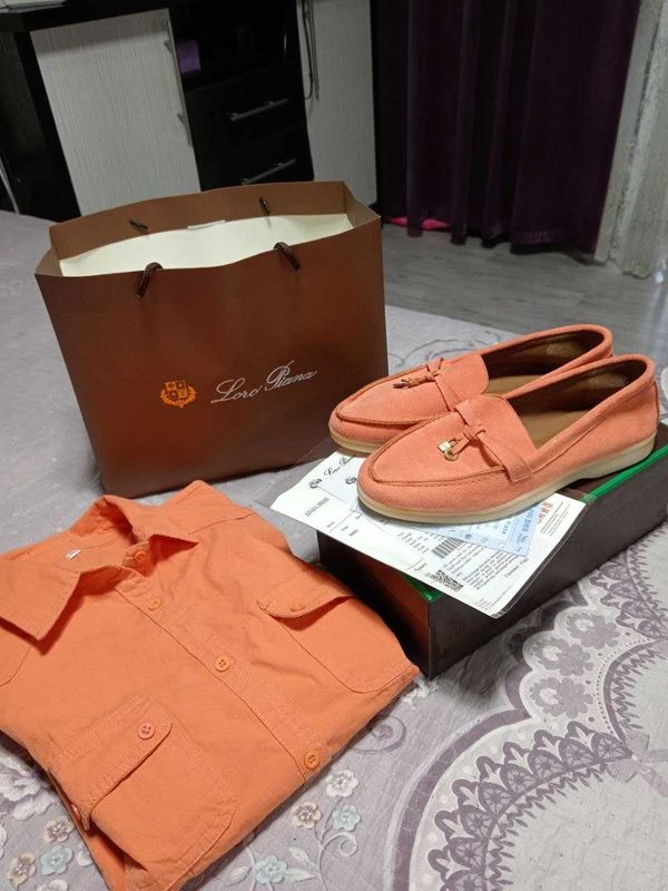 Мокасины Loro Piana Мокасины Loro Piana