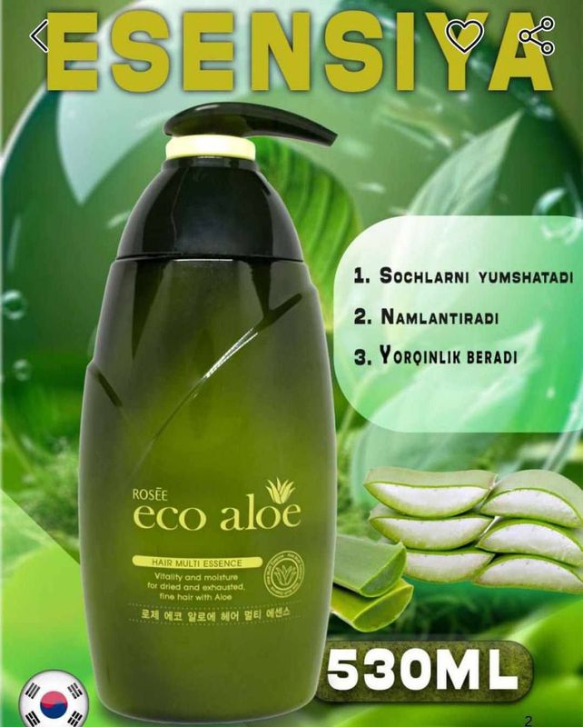 Aloe shampun Aloe shampun