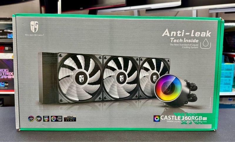 водяное охлаждение GAMER STORM CASTLE 360 RGB V2