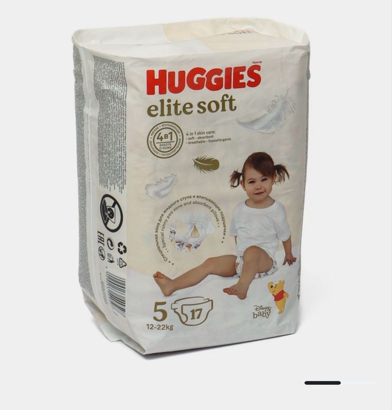 Huggies elite soft 5