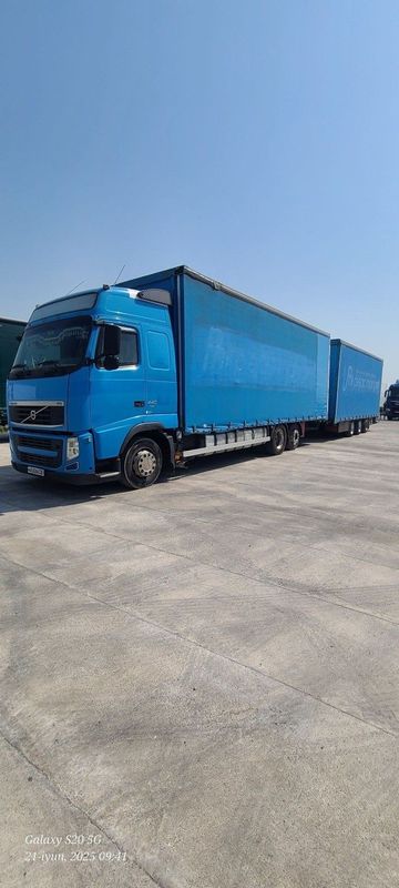 VOLVO FH EURO 5 паравоз + прицеп сотилади