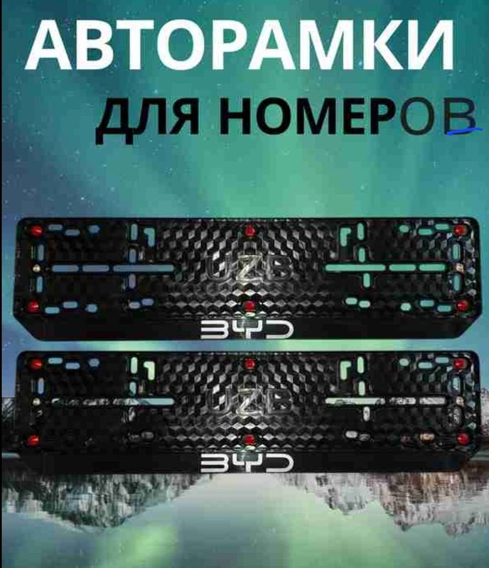 Подномерники для марку BYD