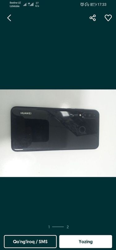 Huawei p30lite xotira 128