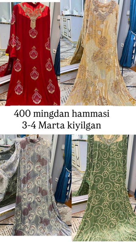 Kelinlar uchun sarpa libosi