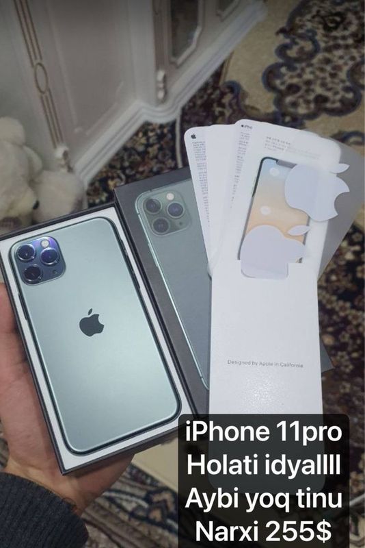 iPhone 11 pro Full komplekt zor sastayana