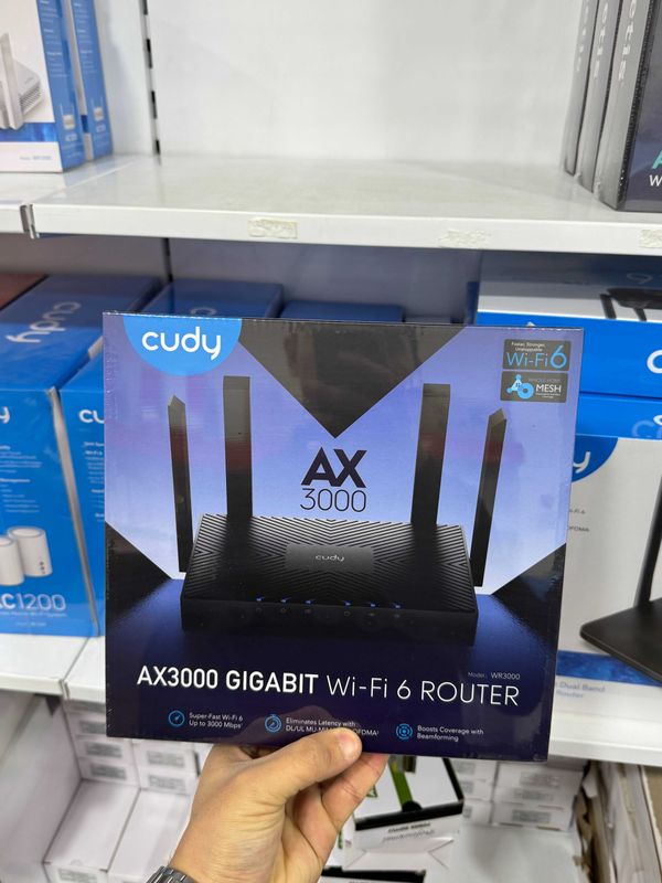 Роутер CUDY AX3000 WIFI 6