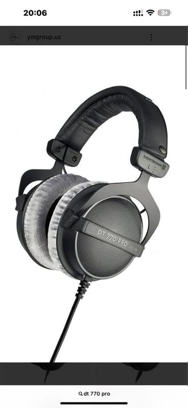 Beyerdynamic dt 770 pro в хорошем состоянии Beyerdynamic dt 770 pro в хорошем состоянии