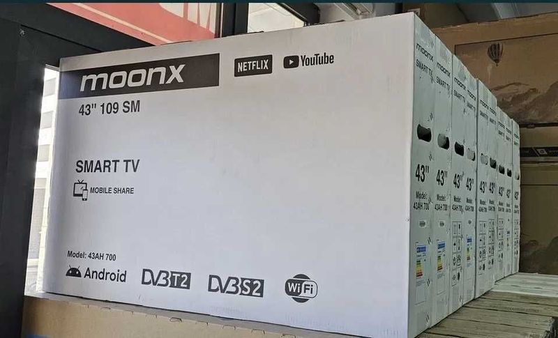 Телевизор Moonx 43 55 smart tv arzon Первые руки Гарантия