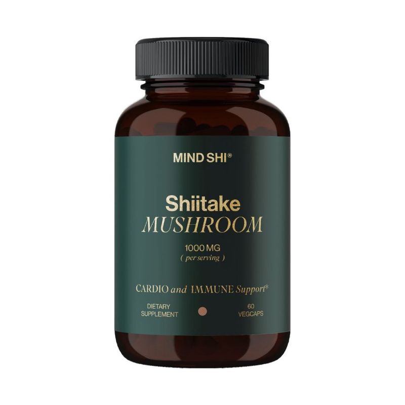Шиитаке, Shiitake Mushroom 60капсул из Америки Шиитаке, Shiitake Mushroom 60капсул из Америки