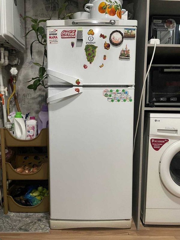 2 в 1 Холодильник Indesit, LG стиральная машина 2 в 1 Холодильник Indesit, LG стиральная машина