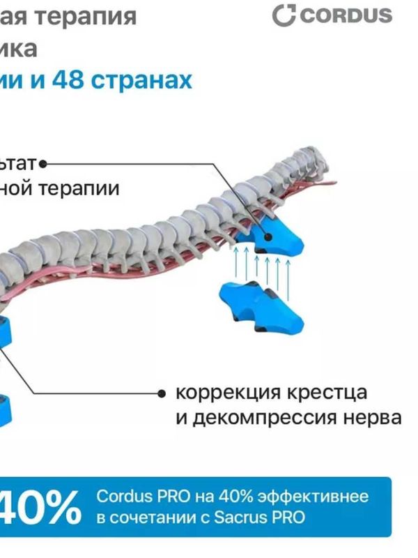 Лечебные массажёры Cordus и Sacrus Pro