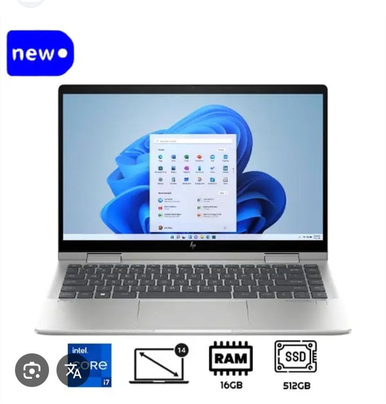 HP ENVY X360 core I7