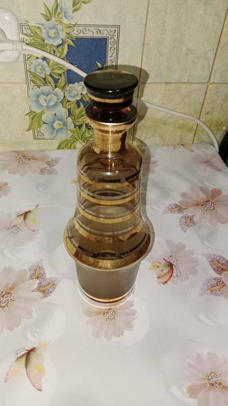 Ваза стеклянная .