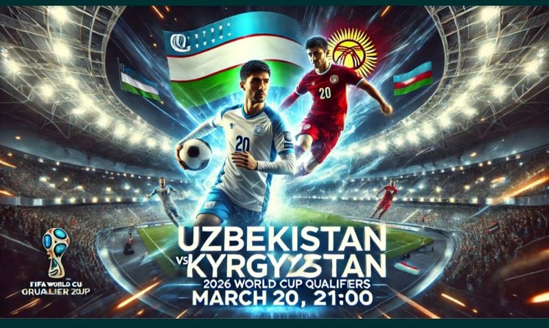 UZB VS KRG  O'YINIGA BILETLAR